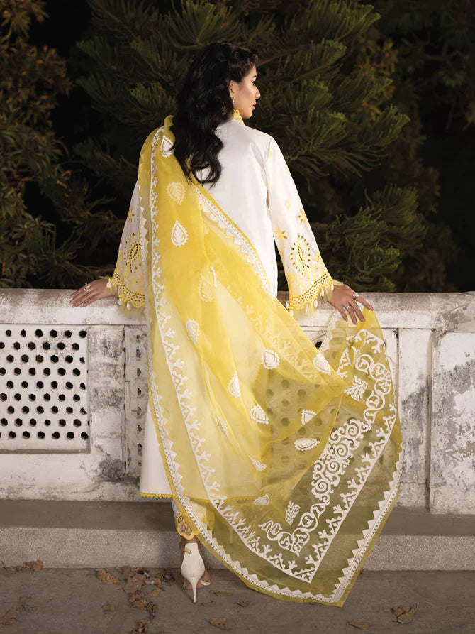 Faiza Faisal | Maya Luxury Lawn | Ceren by Faiza Faisal - Designer Dress - Type: Ladies Clothes - Available at Libayah - 100% Original