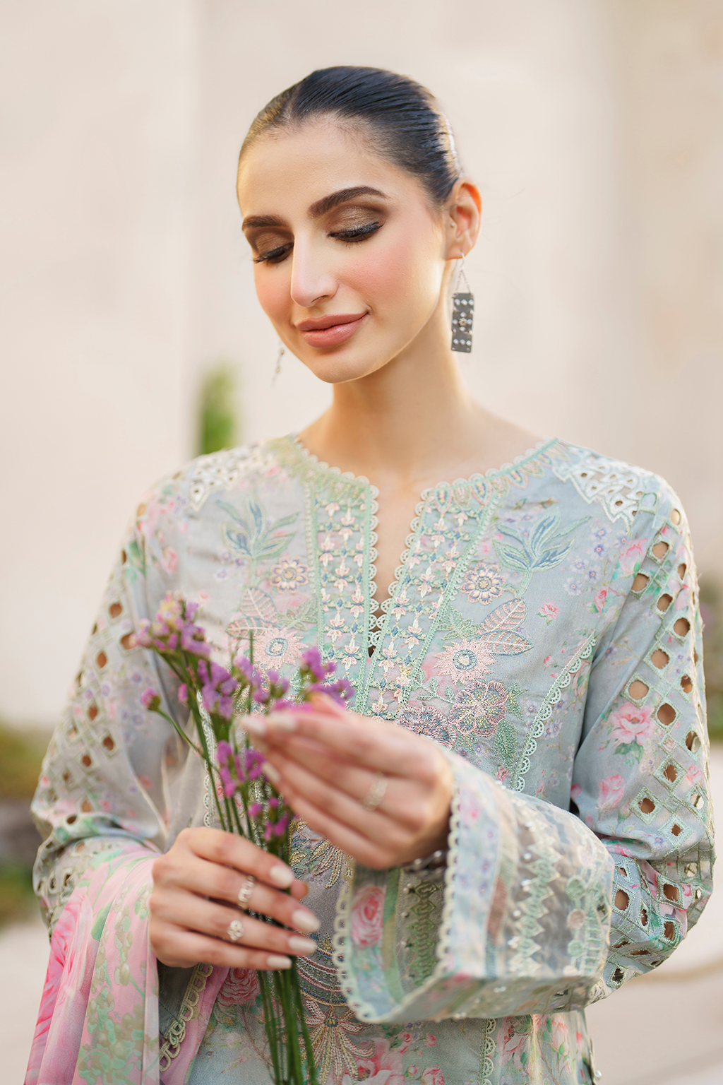 Iznik | Festive lawn 24 | SFL-07 by Iznik - Designer Dress - Type: Ladies Clothes - Available at Libayah - 100% Original