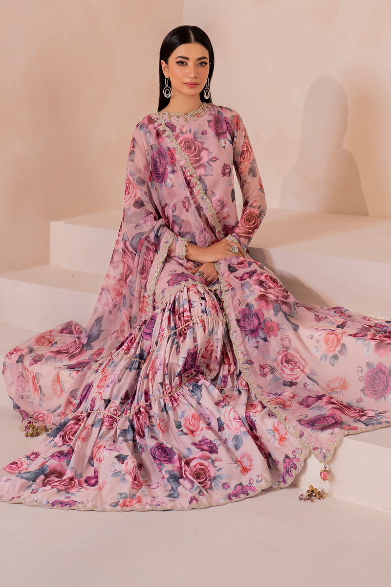 Baroque | Formal Collection | CHIFFON UF-708 by Baroque - Designer Dress - Type: Ladies Clothes - Available at Libayah - 100% Original