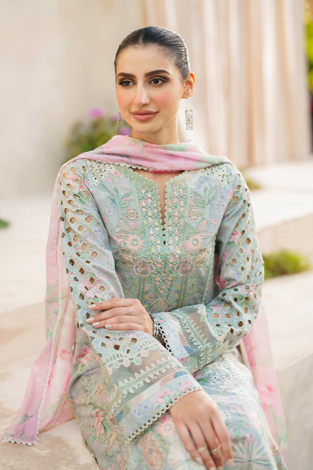 Iznik | Festive lawn 24 | SFL-07 by Iznik - Designer Dress - Type: Ladies Clothes - Available at Libayah - 100% Original