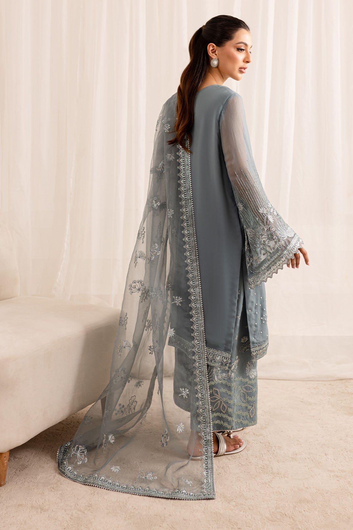 Nureh | Fancy Formals | NP-521 by Nureh - Designer Dress - Type: Formal - Available at Libayah - 100% Original