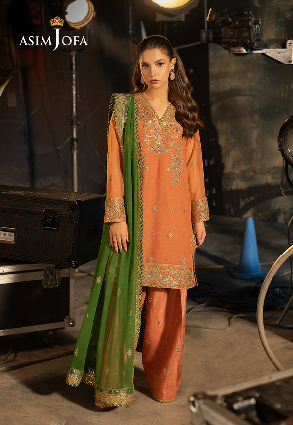 Asim Jofa | Festive Collection 25 | AJLF-03 by Asim Jofa - Designer Dress - Type: Ladies Clothes - Available at Libayah - 100% Original