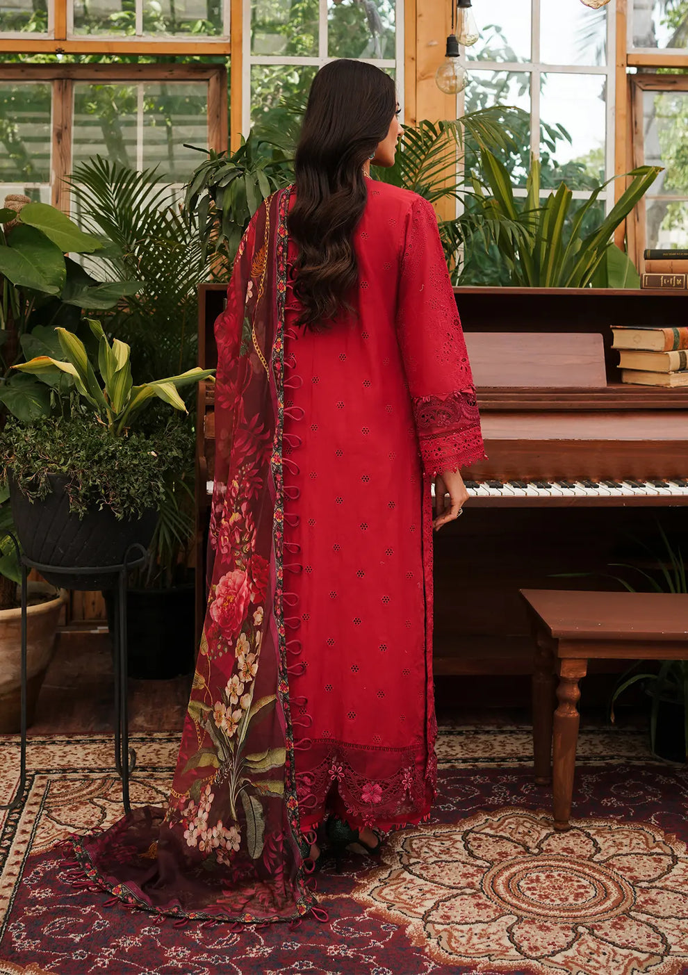 Kahf Premium | Luxury Lawn 24 | KLE-04 Valentino by Kahf Premium - Designer Dress - Type: Ladies Clothes - Available at Libayah - 100% Original