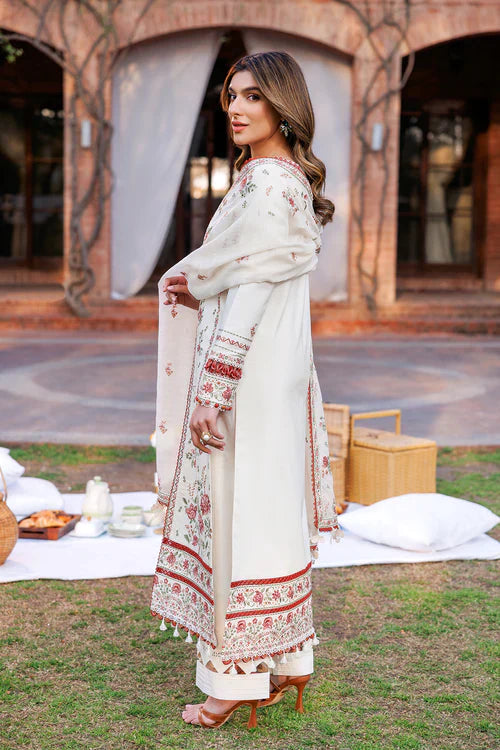 Farasha | Kaavish Lawn 24 | SURREAL WHITE by Farasha - Designer Dress - Type: Ladies Clothes - Available at Libayah - 100% Original