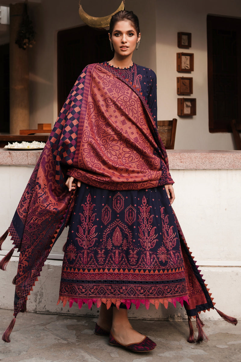 Jazmin | Winter Edition 24 | SLUB KHADDAR UW-0074 by Jazmin - Designer Dress - Type: Luxury - Available at Libayah - 100% Original