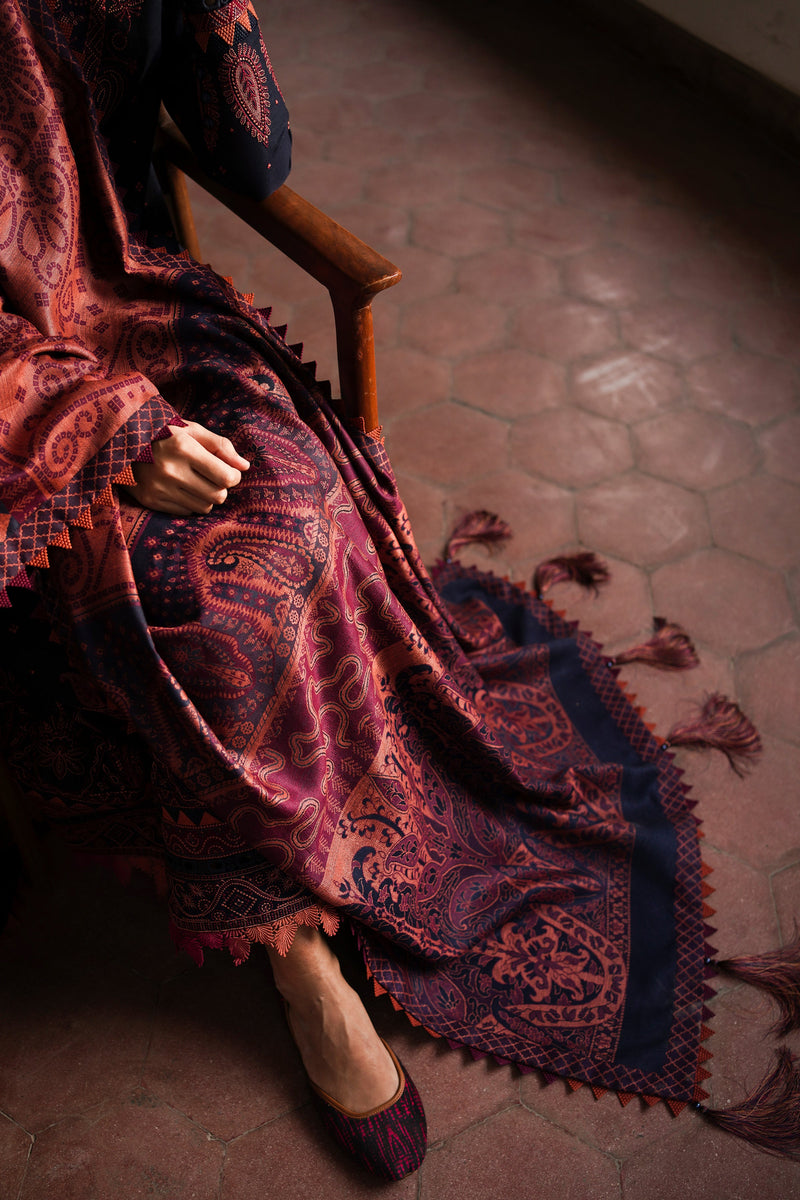 Jazmin | Winter Edition 24 | SLUB KHADDAR UW-0074 by Jazmin - Designer Dress - Type: Luxury - Available at Libayah - 100% Original
