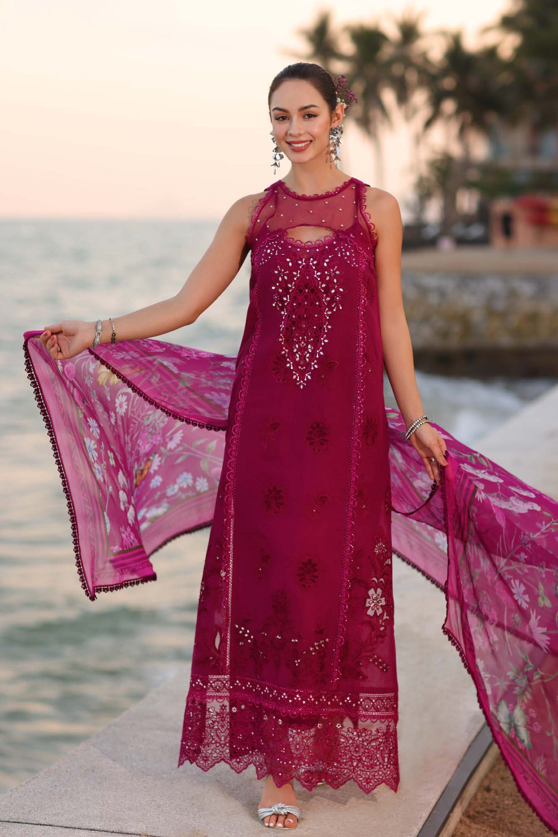 Noor by Saadia Asad | Eid Luxury Laserkari 25 | D9-A by Noor by Saadia Asad - Designer Dress - Type: Ladies Clothes - Available at Libayah - 100% Original