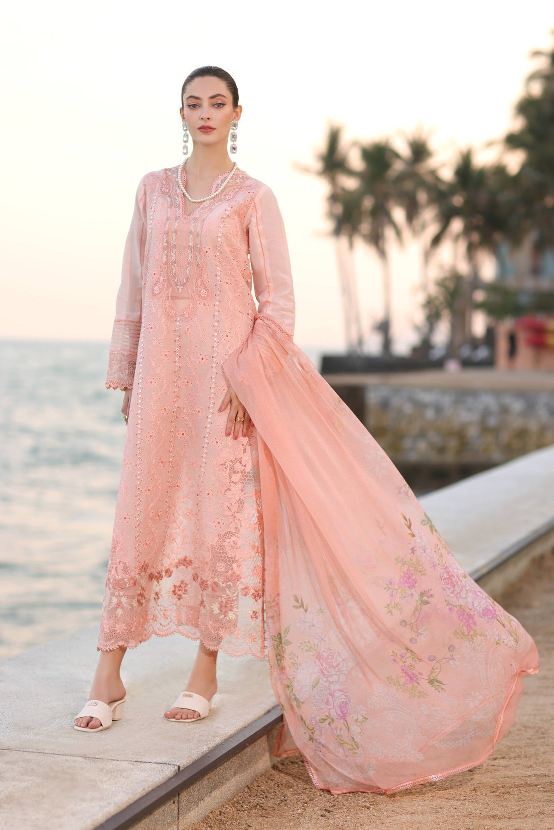 Noor by Saadia Asad | Eid Luxury Laserkari 25 | D3-B by Noor by Saadia Asad - Designer Dress - Type: Ladies Clothes - Available at Libayah - 100% Original