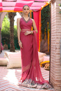 Chinyere | Formal Wedding Exclusive | RUBY DUST SARI (AA5031) by Chinyere - Designer Dress - Type: Ladies Clothes - Available at Libayah - 100% Original