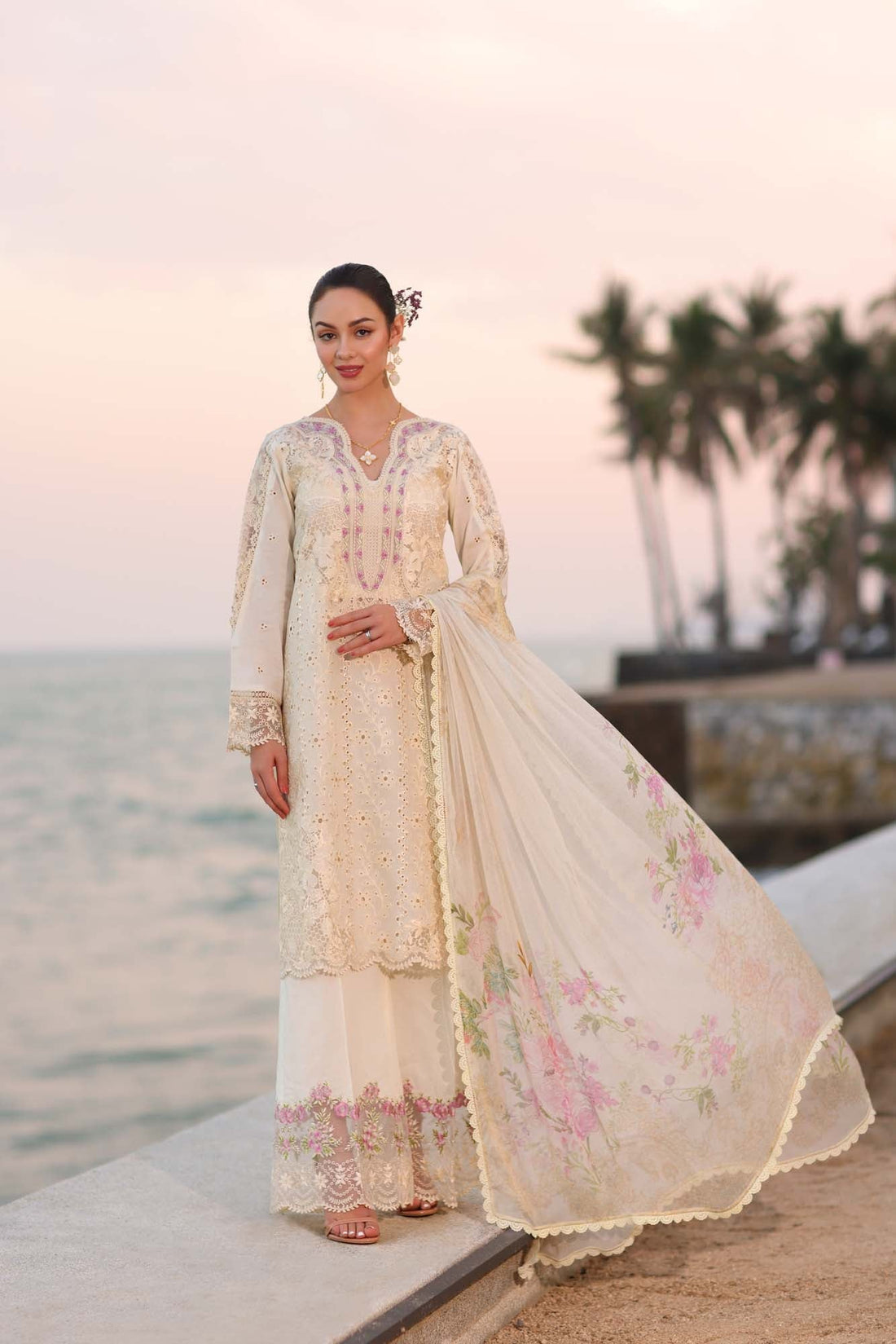 Noor by Saadia Asad | Eid Luxury Laserkari 25 | D3-A by Noor by Saadia Asad - Designer Dress - Type: Ladies Clothes - Available at Libayah - 100% Original