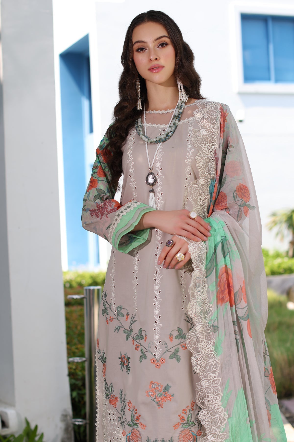 Charizma | Lawn Collection 24 | CRS4-11 by Charizma - Designer Dress - Type: Casuals - Available at Libayah - 100% Original