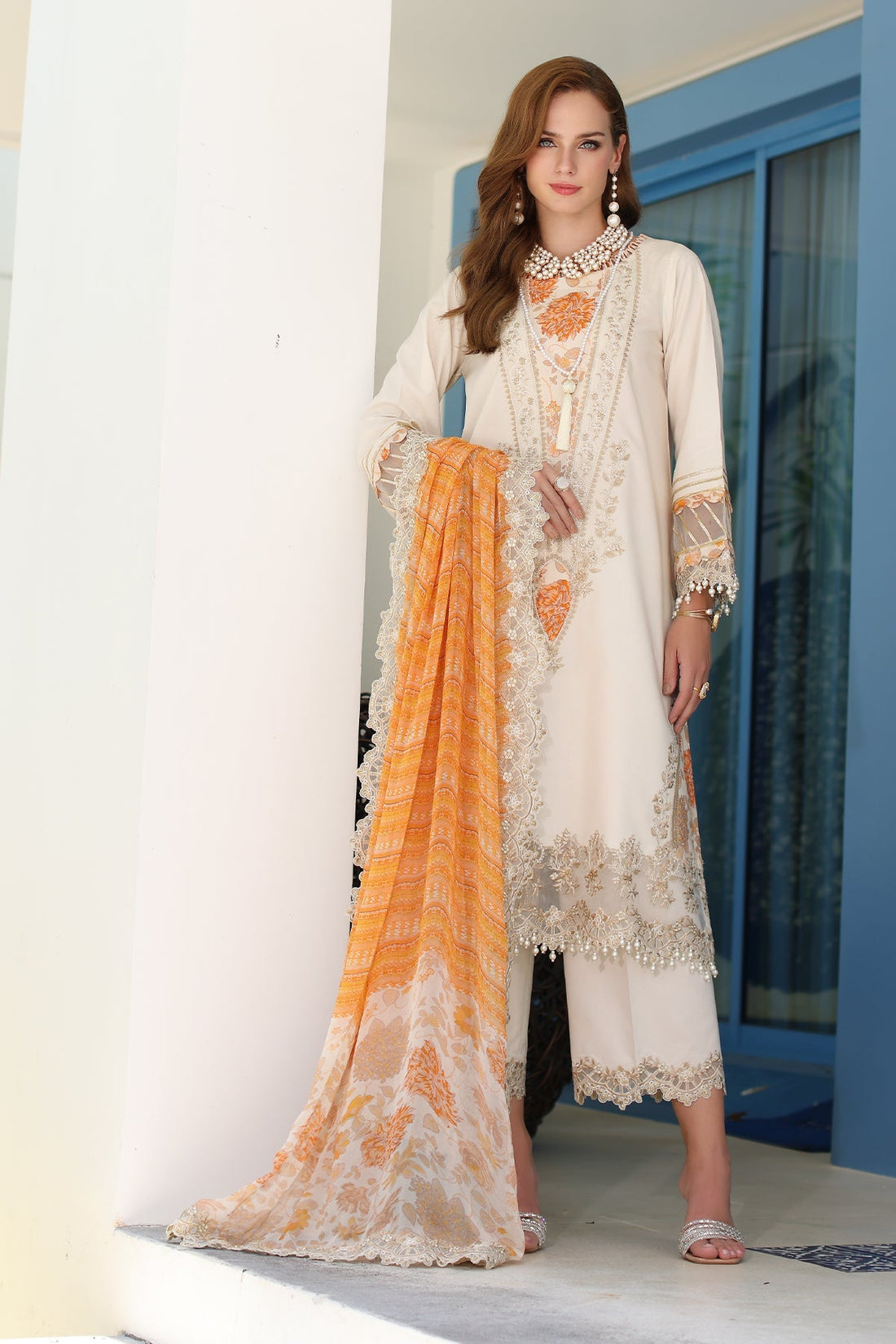 Charizma | Naranji Eid Edit 24 | CN4-11 by Charizma - Designer Dress - Type: Ladies Clothes - Available at Libayah - 100% Original