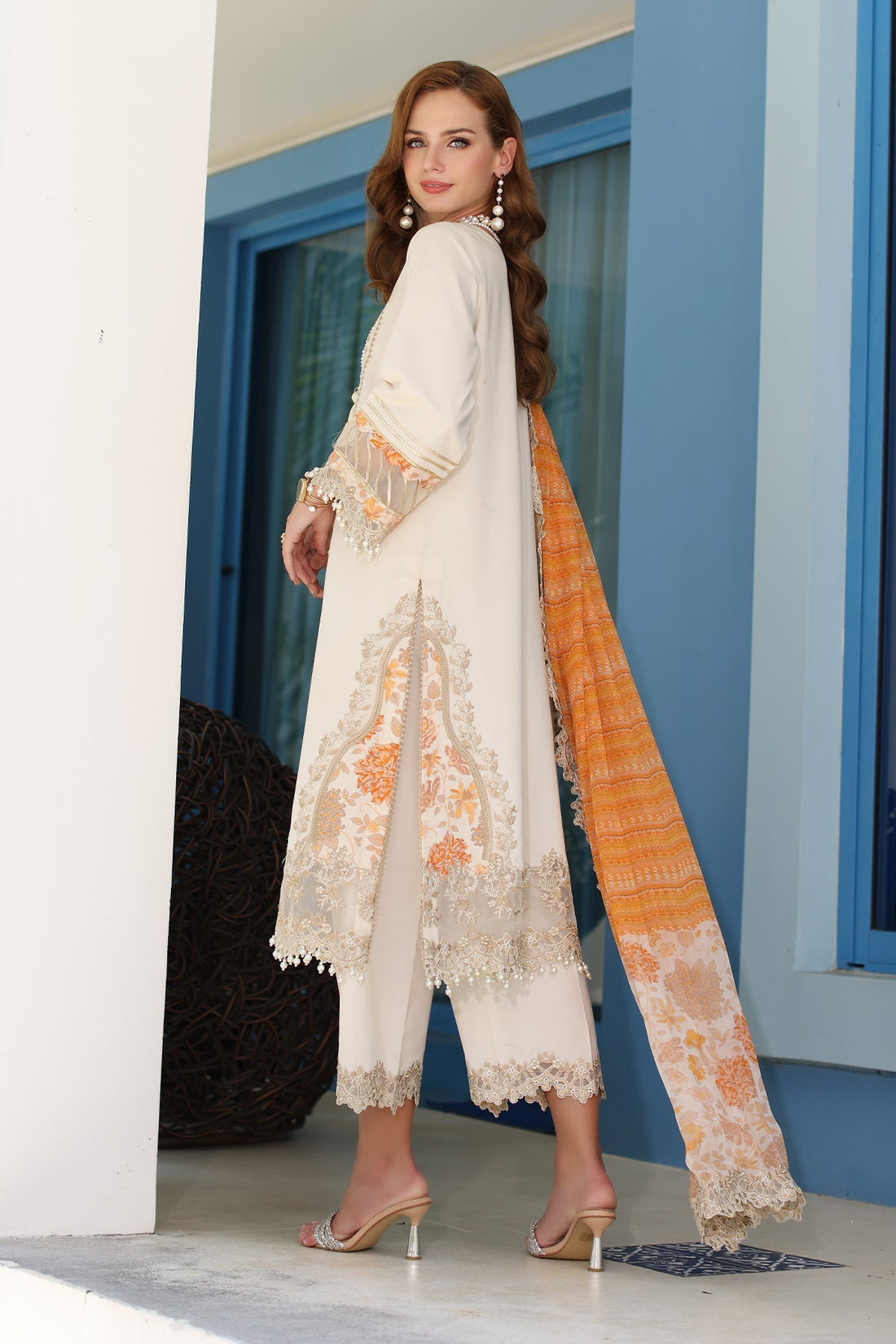 Charizma | Naranji Eid Edit 24 | CN4-11 by Charizma - Designer Dress - Type: Ladies Clothes - Available at Libayah - 100% Original