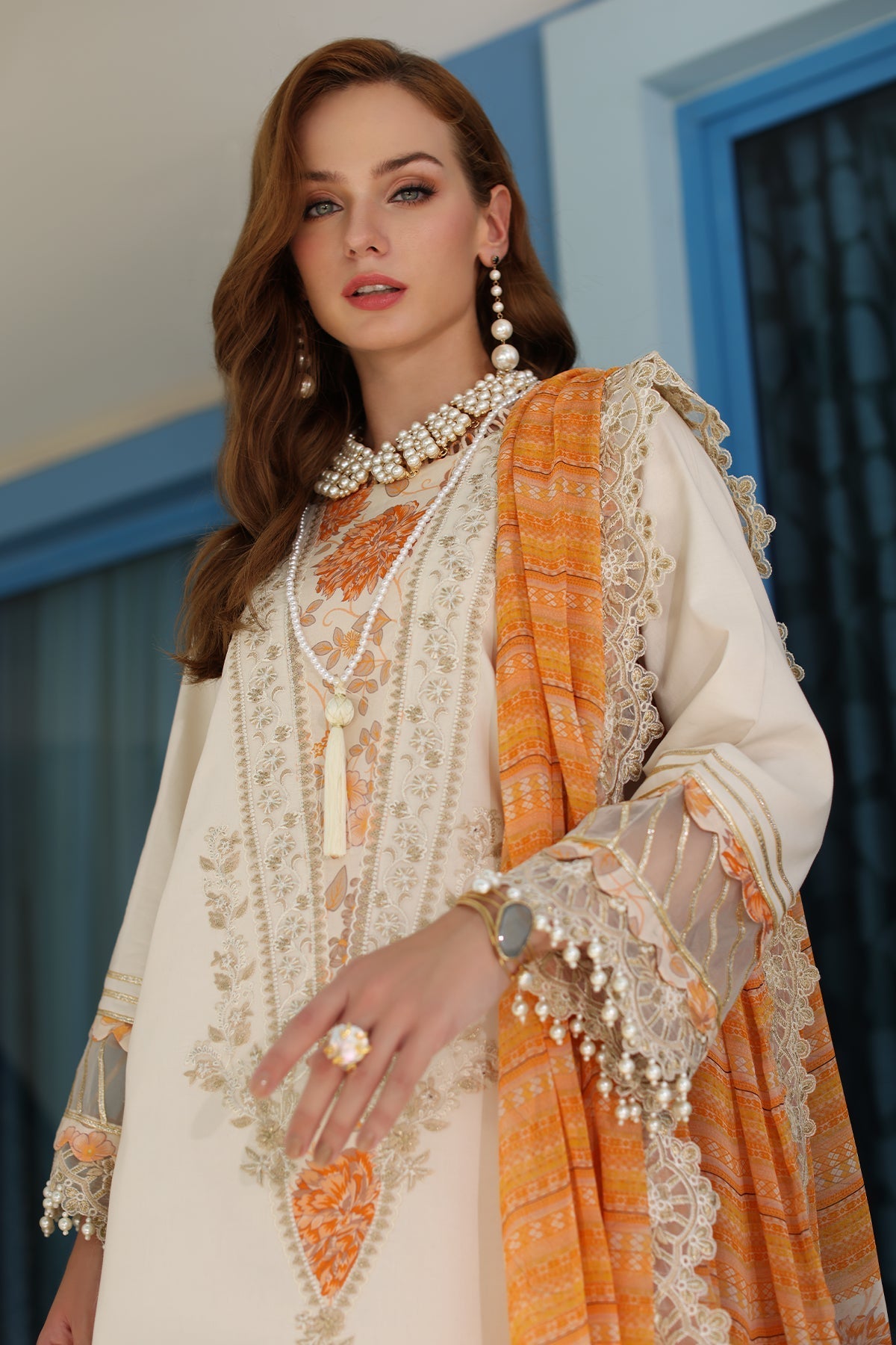Charizma | Naranji Eid Edit 24 | CN4-11 by Charizma - Designer Dress - Type: Ladies Clothes - Available at Libayah - 100% Original