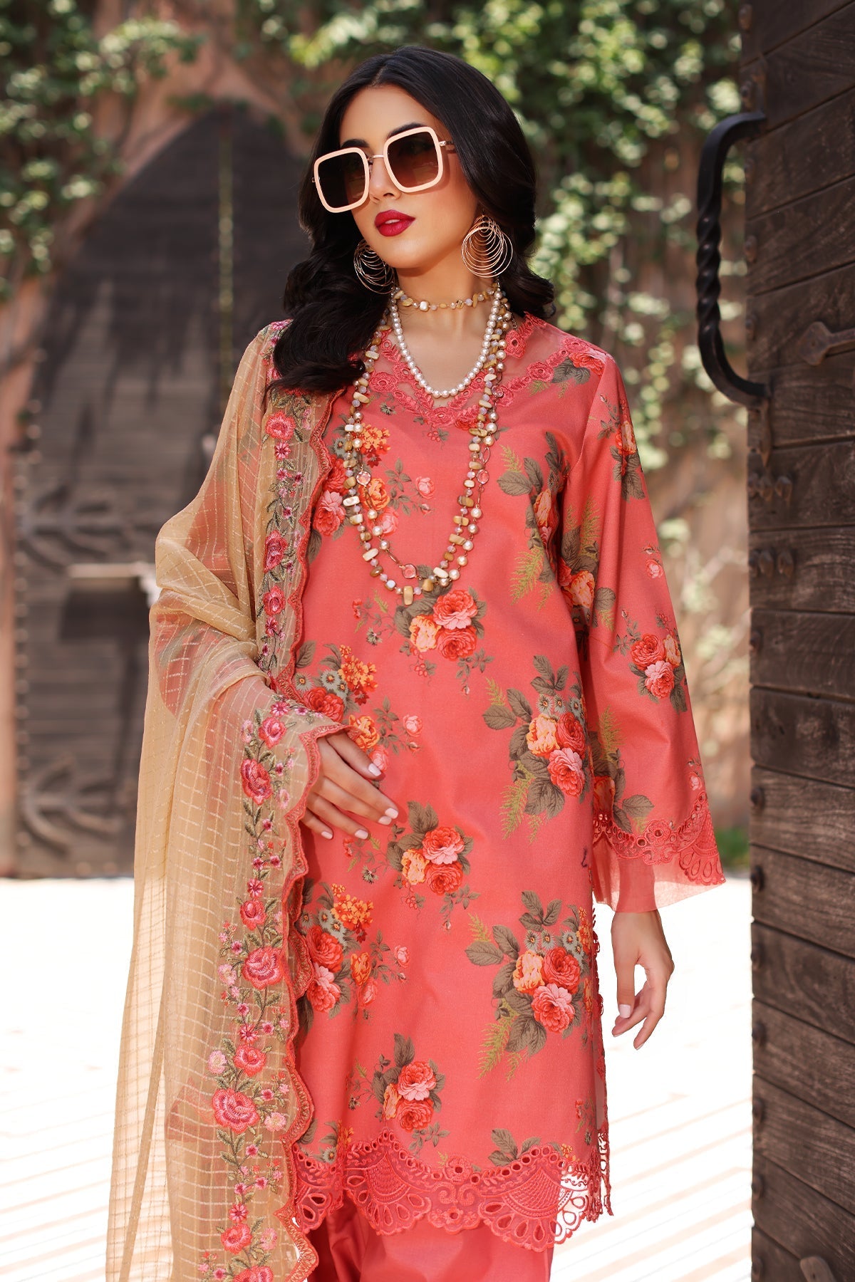 Charizma | Lawn Collection 24 | AS4-28 by Charizma - Designer Dress - Type: Casuals - Available at Libayah - 100% Original
