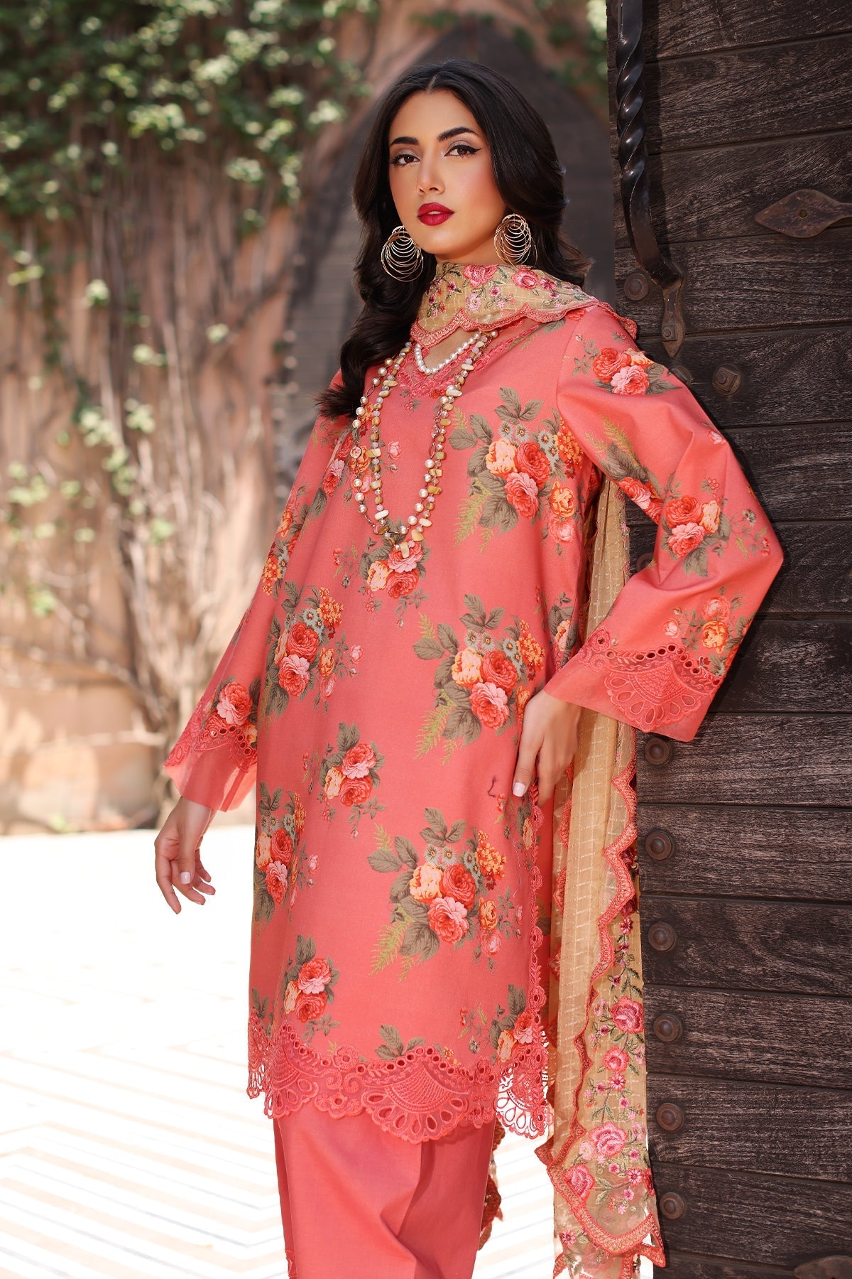 Charizma | Lawn Collection 24 | AS4-28 by Charizma - Designer Dress - Type: Casuals - Available at Libayah - 100% Original