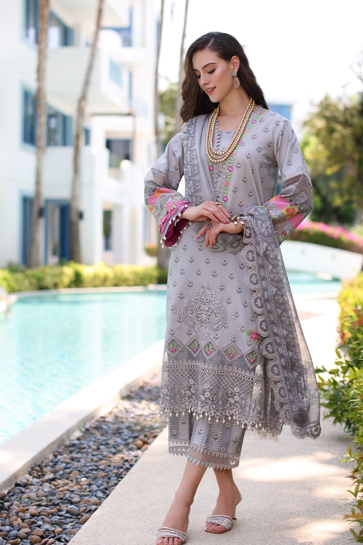 Charizma | Naranji Eid Edit 24 | CN4-14 by Charizma - Designer Dress - Type: Ladies Clothes - Available at Libayah - 100% Original