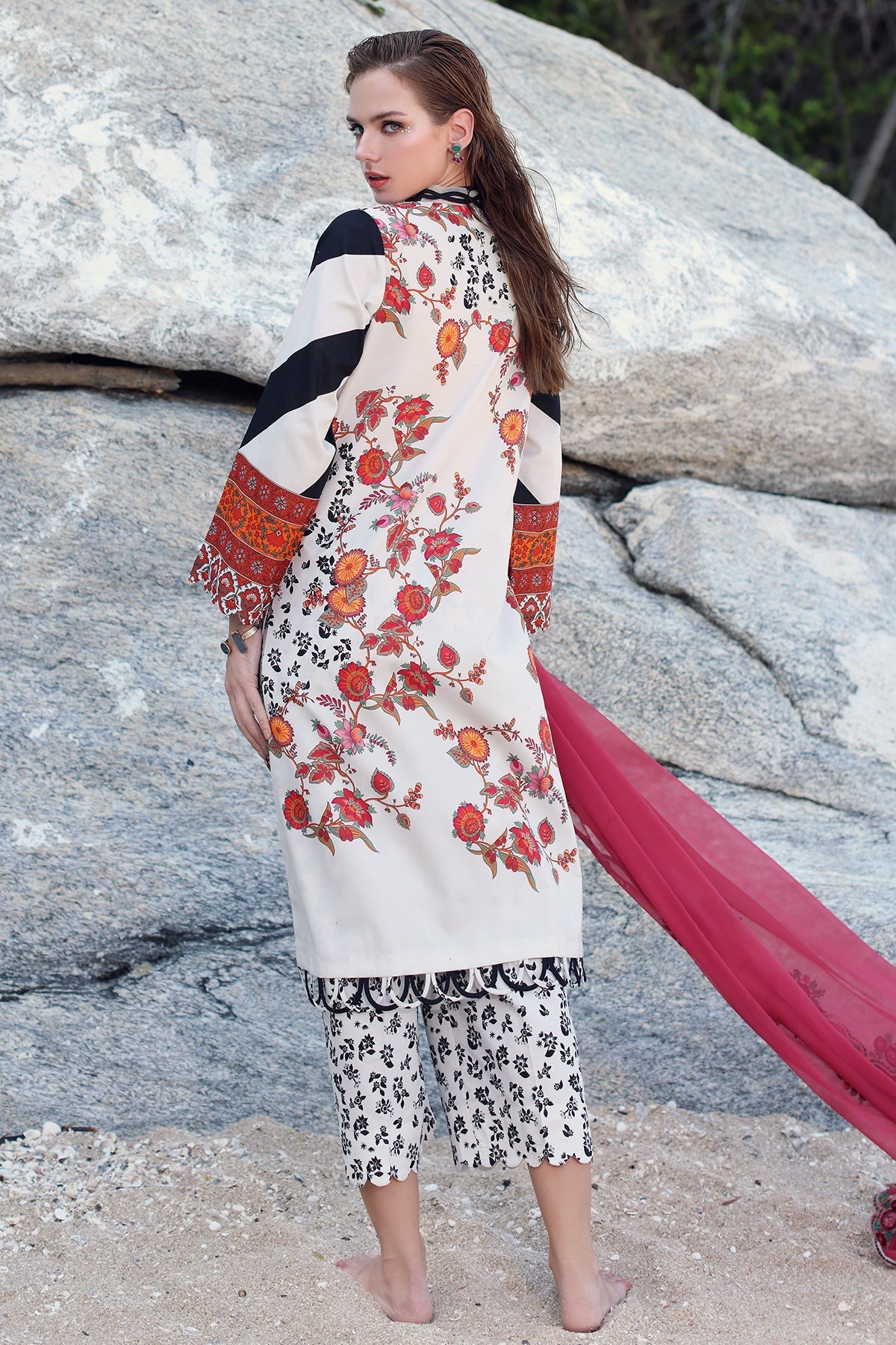 Charizma | Lawn Collection 24 | PM4-27 by Charizma - Designer Dress - Type: Casuals - Available at Libayah - 100% Original