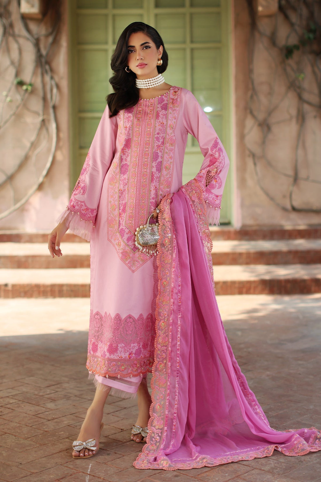 Charizma | Lawn Collection 24 |  AS4-10 by Charizma - Designer Dress - Type: Casuals - Available at Libayah - 100% Original