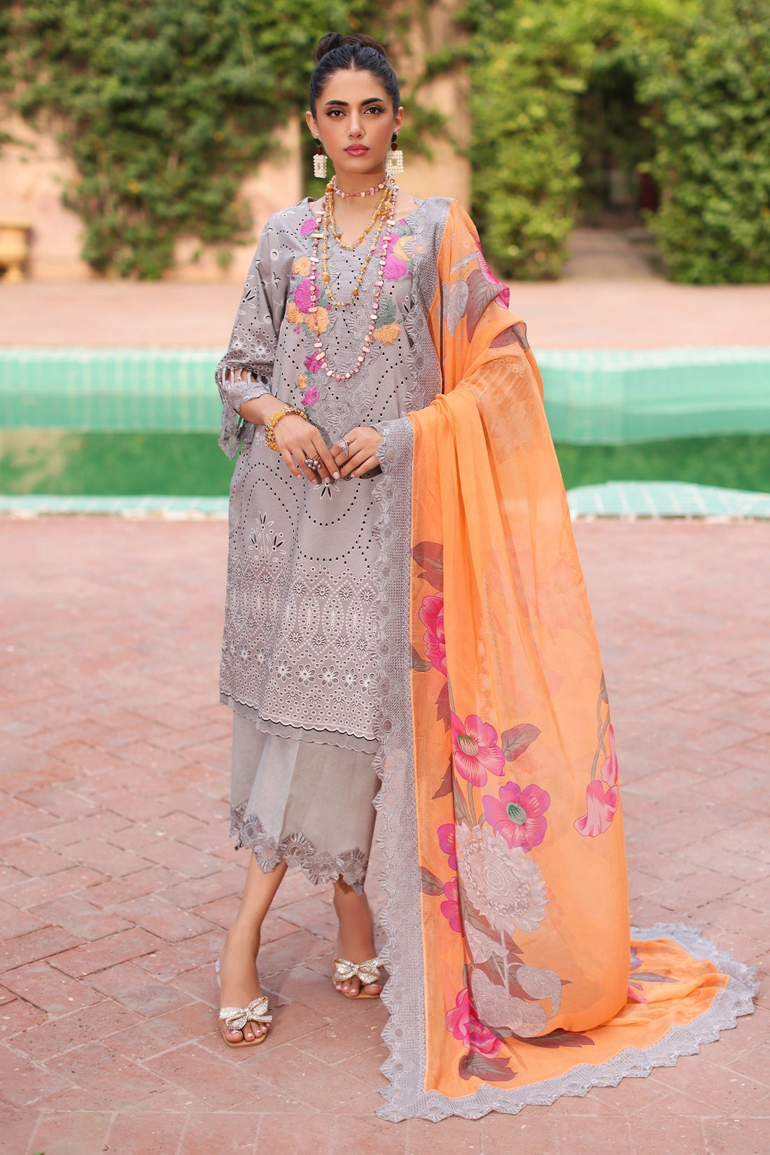Charizma | Lawn Collection 24 | AS4-05 by Charizma - Designer Dress - Type: Casuals - Available at Libayah - 100% Original