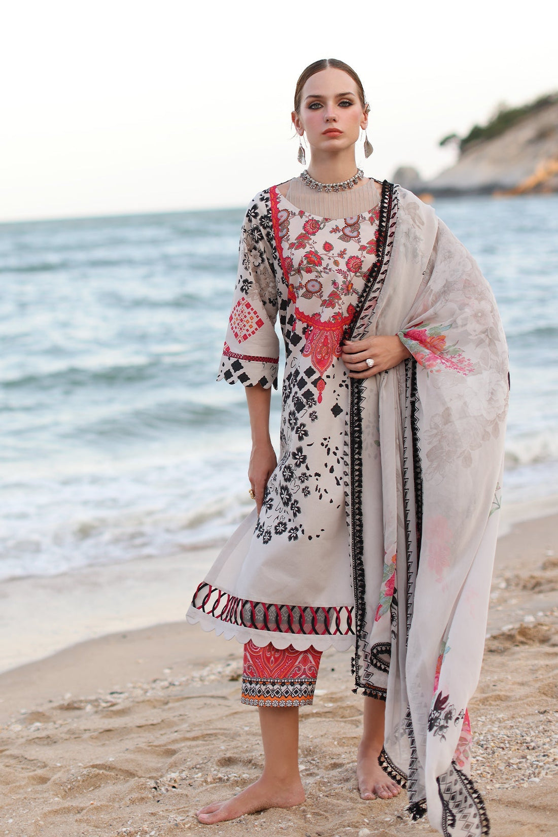 Charizma | Lawn Collection 24 | AS4-03 by Charizma - Designer Dress - Type: Casuals - Available at Libayah - 100% Original