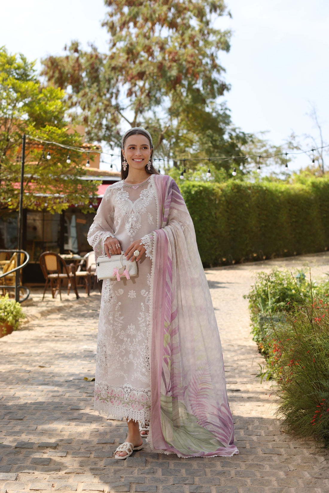 Noor by Saadia Asad | Luxe Chikankari 25 | D4-A by Noor by Saadia Asad - Designer Dress - Type: Ladies Clothes - Available at Libayah - 100% Original