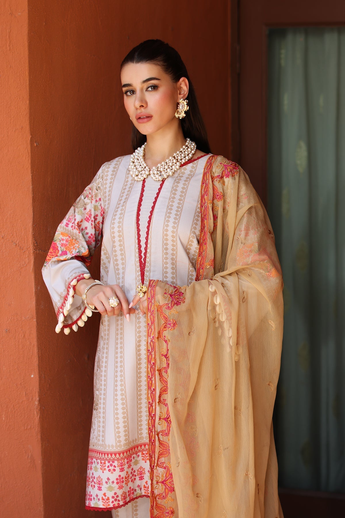 Charizma | Lawn Collection 24 | AS4-22 by Charizma - Designer Dress - Type: Casuals - Available at Libayah - 100% Original