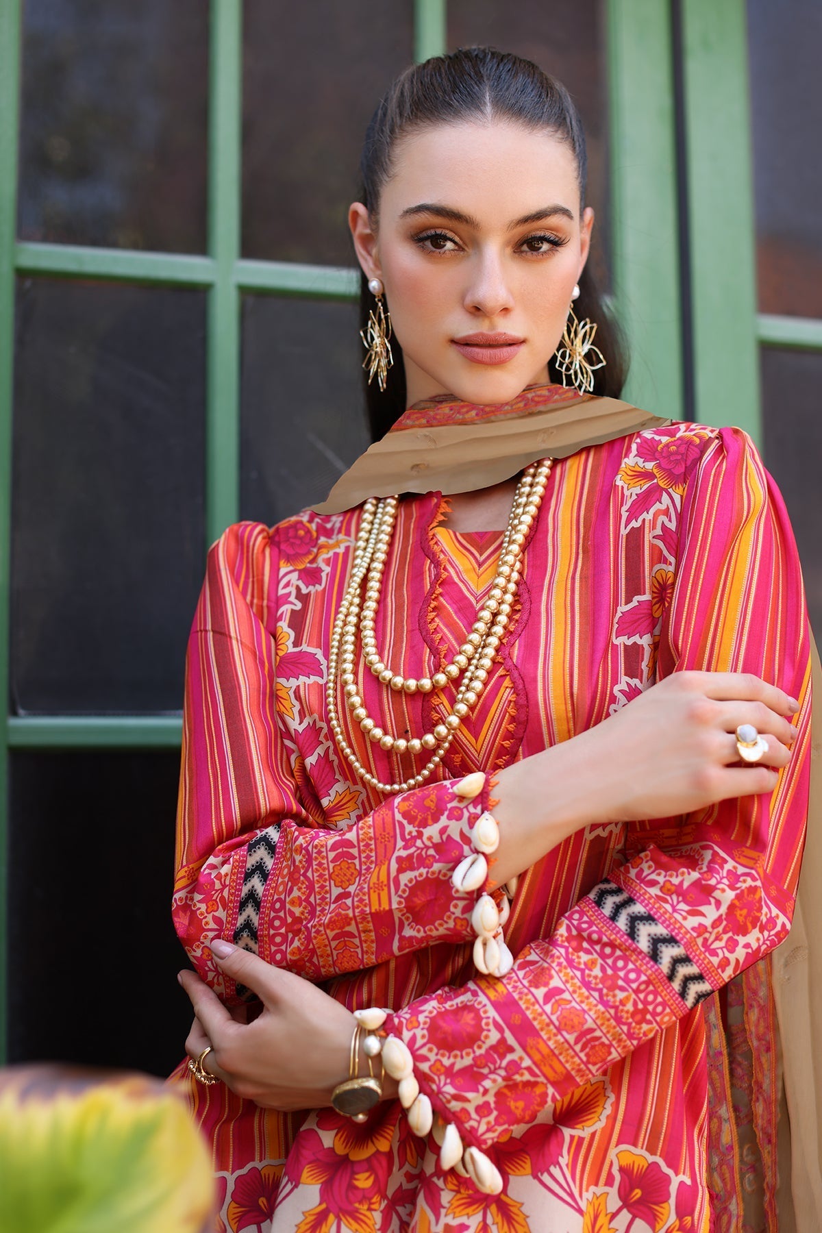 Charizma | Lawn Collection 24 | AS4-54 by Charizma - Designer Dress - Type: Casuals - Available at Libayah - 100% Original