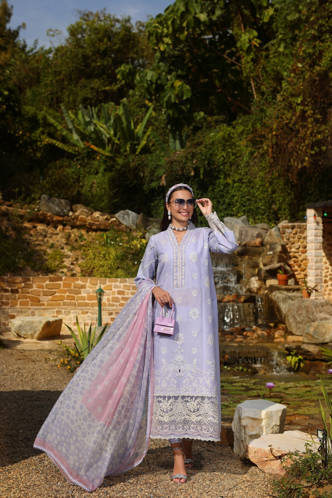 Noor by Saadia Asad | Luxe Chikankari 25 | D3-A by Noor by Saadia Asad - Designer Dress - Type: Ladies Clothes - Available at Libayah - 100% Original