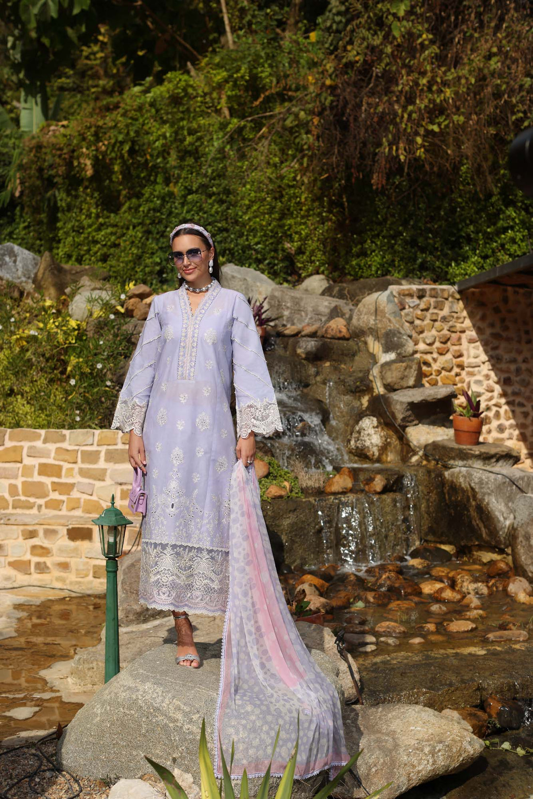 Noor by Saadia Asad | Luxe Chikankari 25 | D3-A by Noor by Saadia Asad - Designer Dress - Type: Ladies Clothes - Available at Libayah - 100% Original