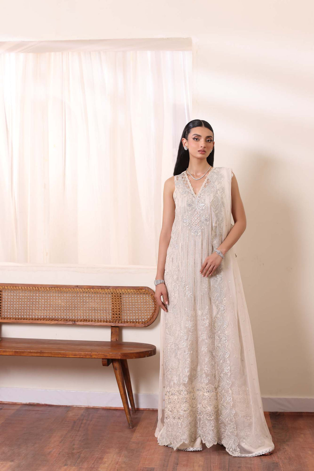 Noor by Saadia Asad | Noor Chiffon De Luxe | D5 by Noor by Saadia Asad - Designer Dress - Type: Formal - Available at Libayah - 100% Original