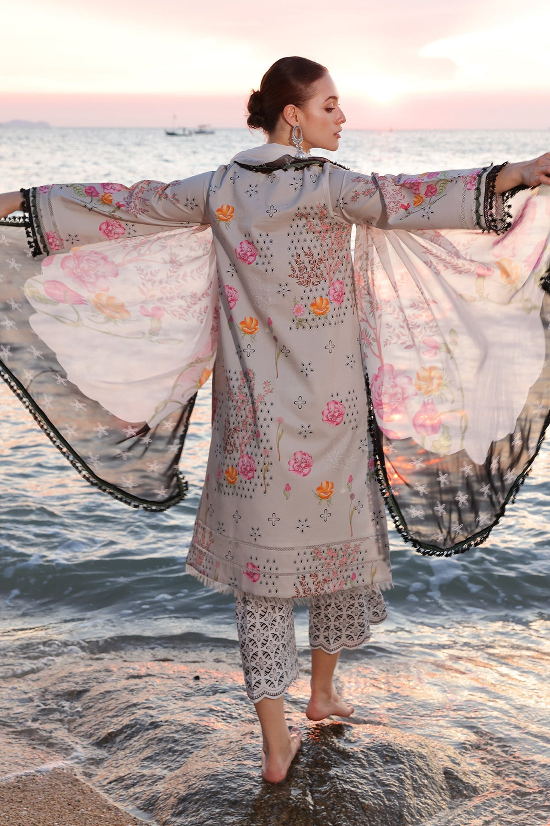 Charizma | Lawn Collection 24 | AS4-04 by Charizma - Designer Dress - Type: Casuals - Available at Libayah - 100% Original