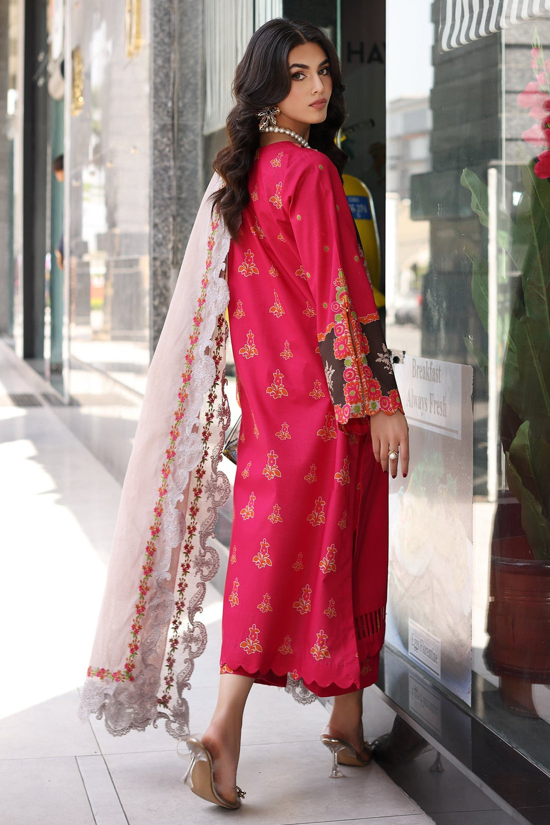 Charizma | Lawn Collection 24 | AS4-13 by Charizma - Designer Dress - Type: Casuals - Available at Libayah - 100% Original