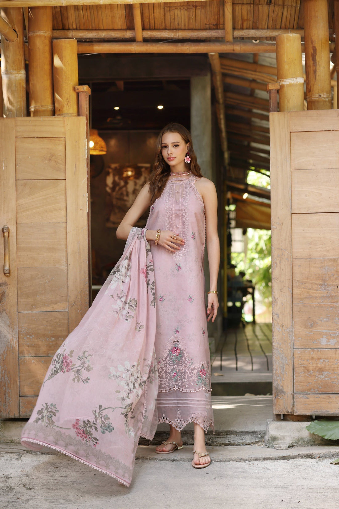 Noor by Saadia Asad | Eid Luxe Printedkari | D2-B by Noor by Saadia Asad - Designer Dress - Type: Ladies Clothes - Available at Libayah - 100% Original
