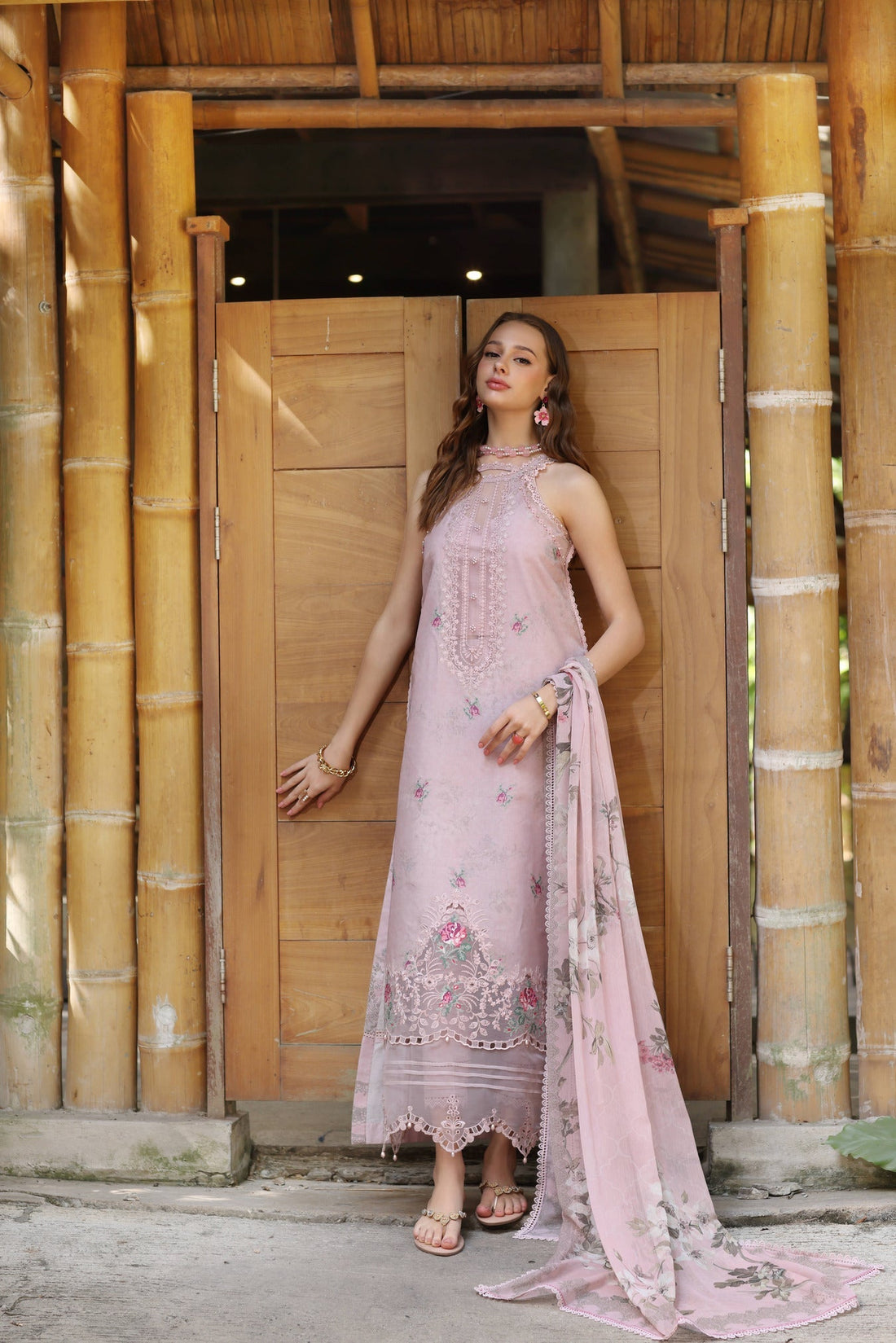 Noor by Saadia Asad | Eid Luxe Printedkari | D2-B by Noor by Saadia Asad - Designer Dress - Type: Ladies Clothes - Available at Libayah - 100% Original