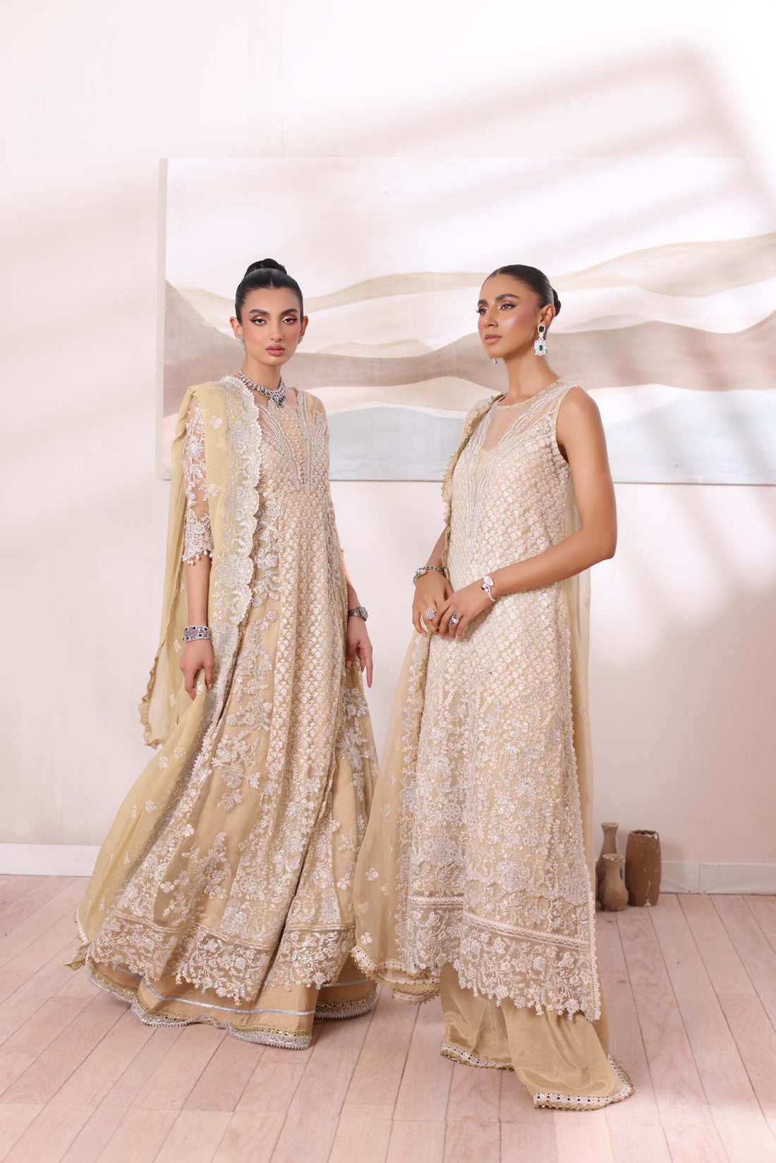 Noor by Saadia Asad | Noor Chiffon De Luxe | D1 by Noor by Saadia Asad - Designer Dress - Type: Formal - Available at Libayah - 100% Original
