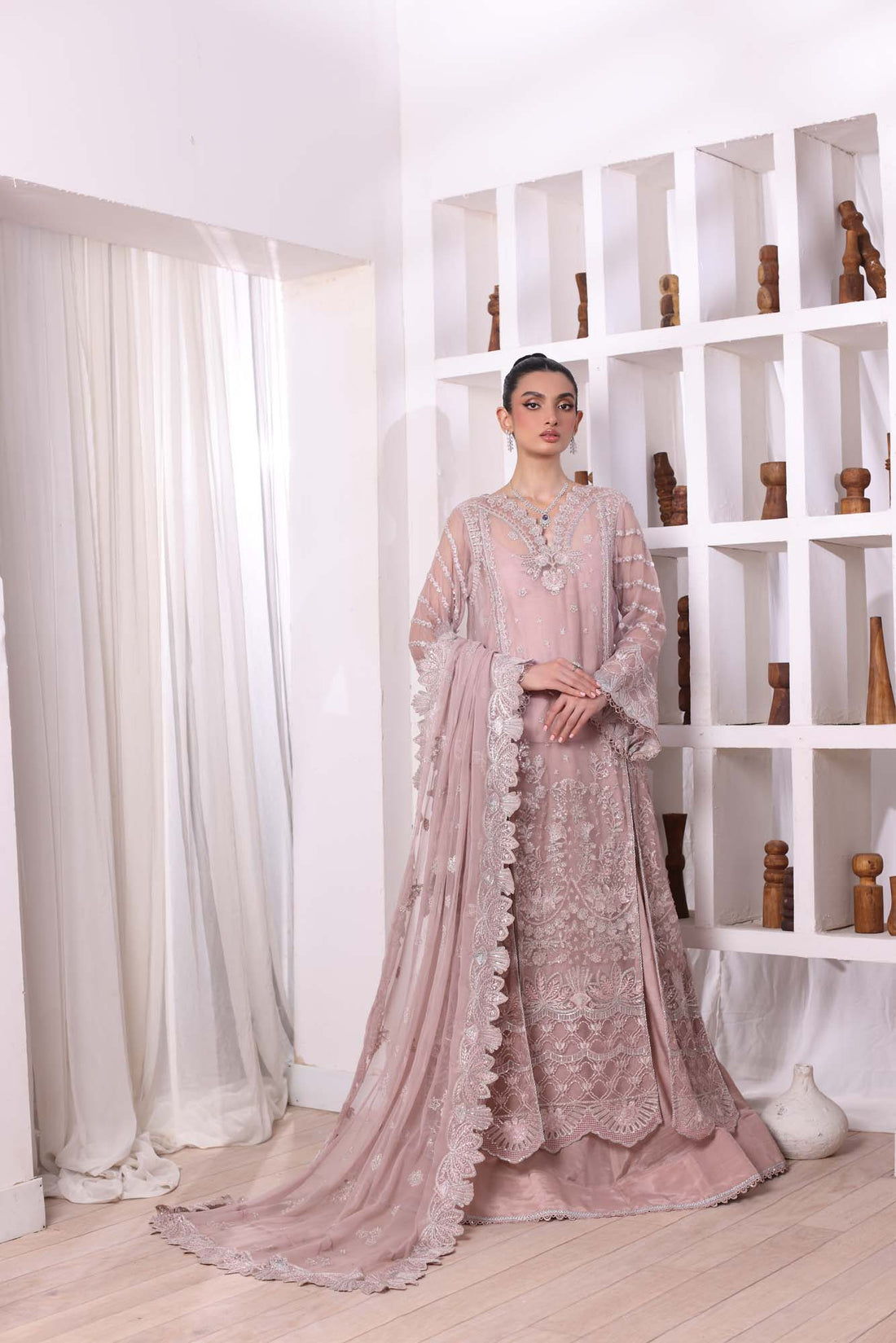 Noor by Saadia Asad | Noor Chiffon De Luxe | D3 by Noor by Saadia Asad - Designer Dress - Type: Formal - Available at Libayah - 100% Original