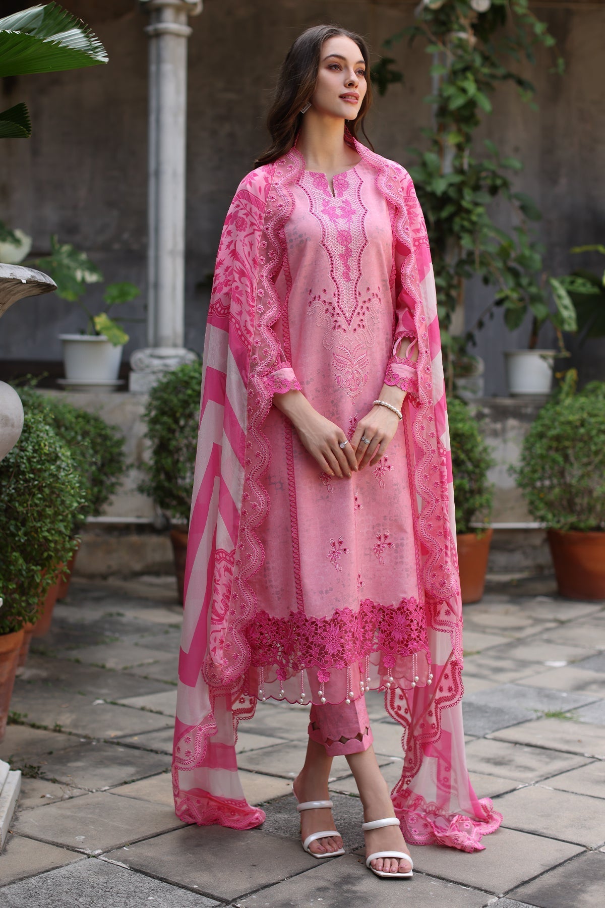Charizma | Miraas Lawn | CMR5-01 by Charizma - Designer Dress - Type: Ladies Clothes - Available at Libayah - 100% Original