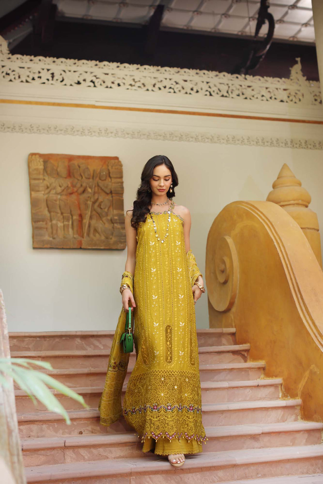 Noor by Saadia Asad | Eid Luxury Laserkari 25 | D5-A by Noor by Saadia Asad - Designer Dress - Type: Ladies Clothes - Available at Libayah - 100% Original
