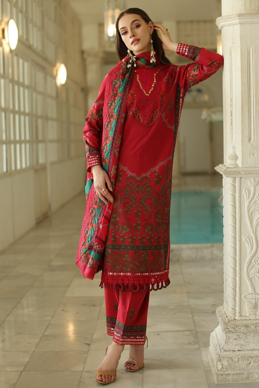 Charizma | Aniq Lawn Collection | AN5-05 by Charizma - Designer Dress - Type: Ladies Clothes - Available at Libayah - 100% Original