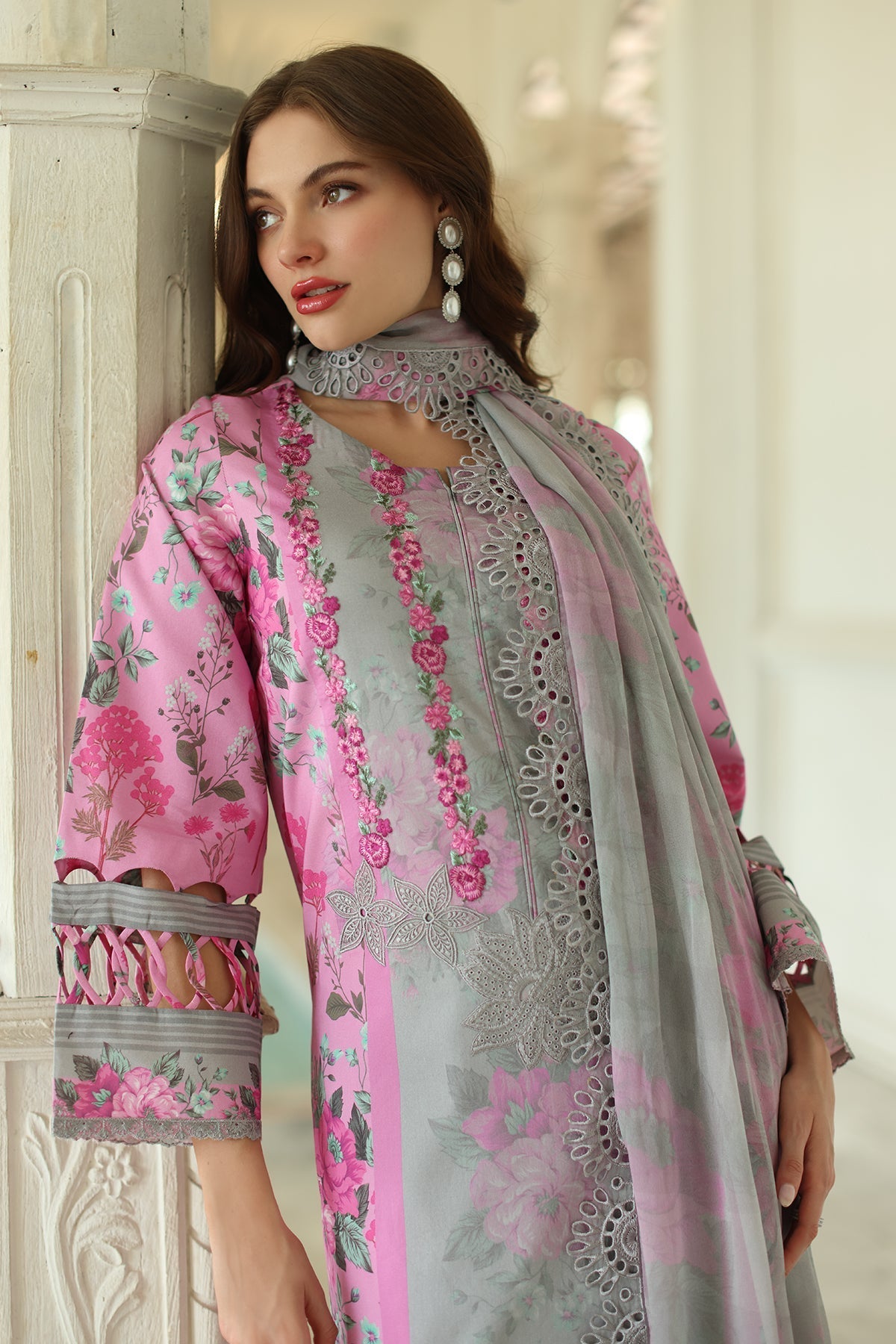 Charizma | Aniq Lawn Collection | AN5-06 by Charizma - Designer Dress - Type: Ladies Clothes - Available at Libayah - 100% Original