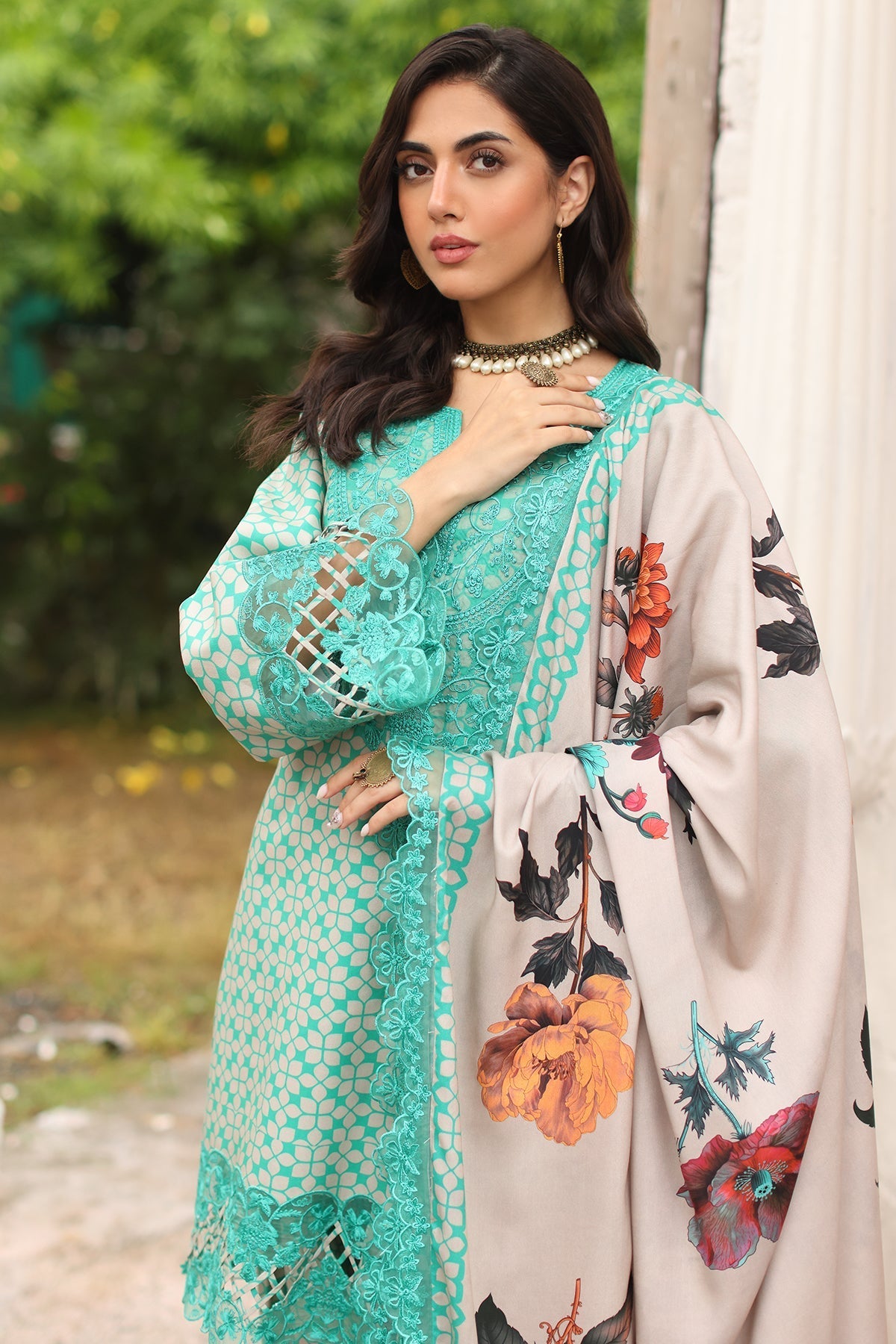 Charizma | Combination Winter Collection | CCW4-18 by Charizma - Designer Dress - Type: Ladies Clothes - Available at Libayah - 100% Original