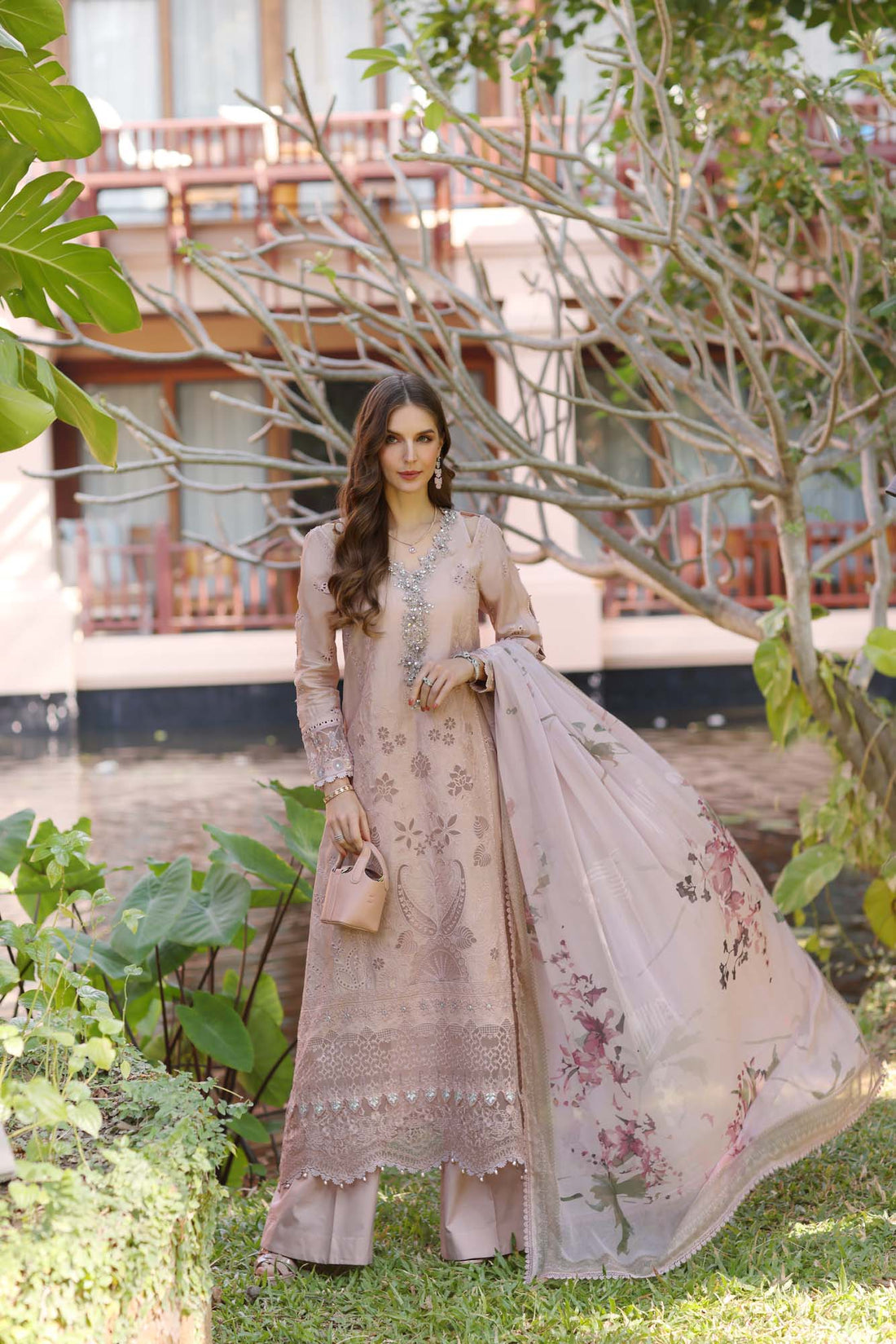 Noor by Saadia Asad | Eid Luxury Laserkari 25 | D6-B by Noor by Saadia Asad - Designer Dress - Type: Ladies Clothes - Available at Libayah - 100% Original