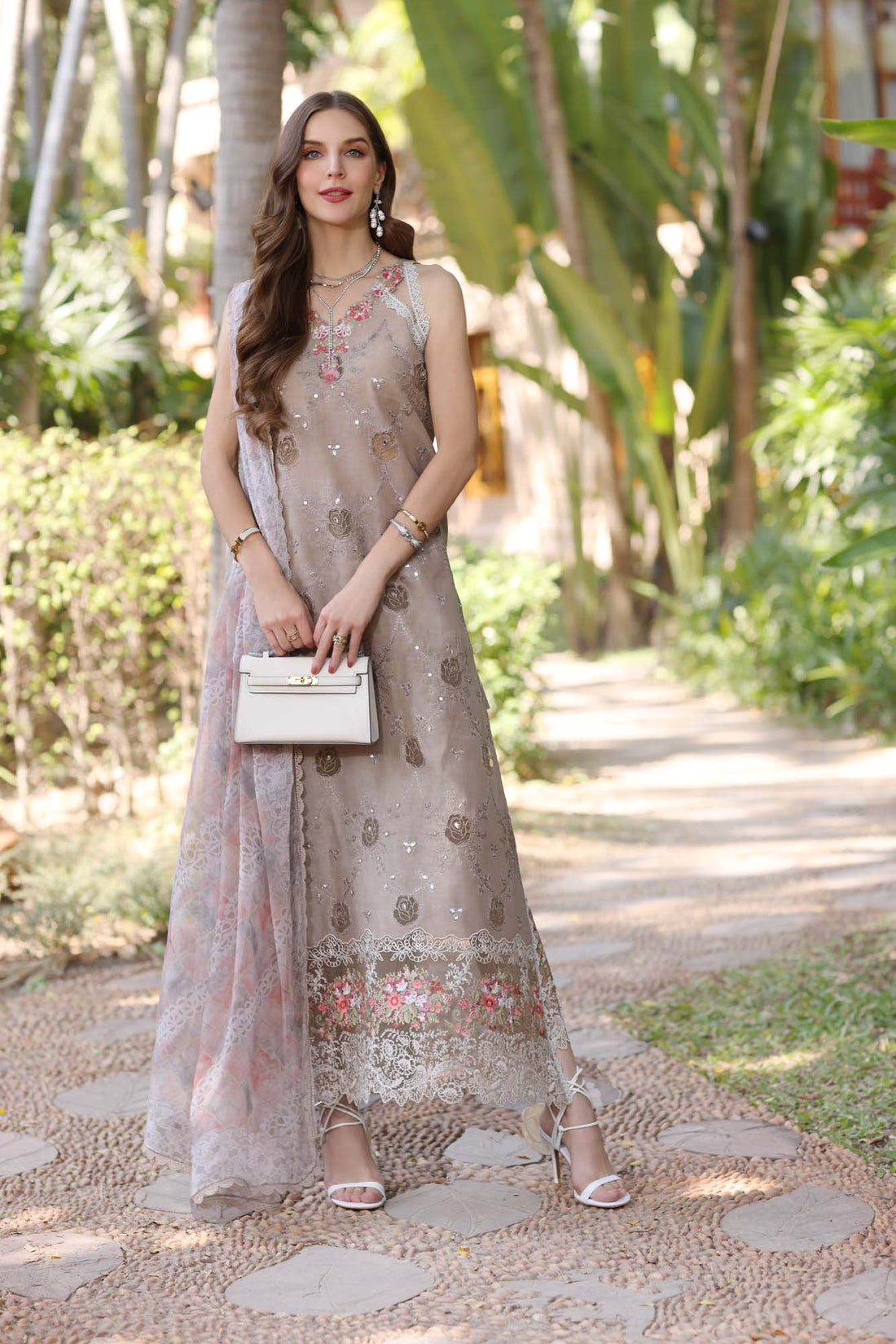 Noor by Saadia Asad | Eid Luxury Laserkari 25 | D8-B by Noor by Saadia Asad - Designer Dress - Type: Ladies Clothes - Available at Libayah - 100% Original