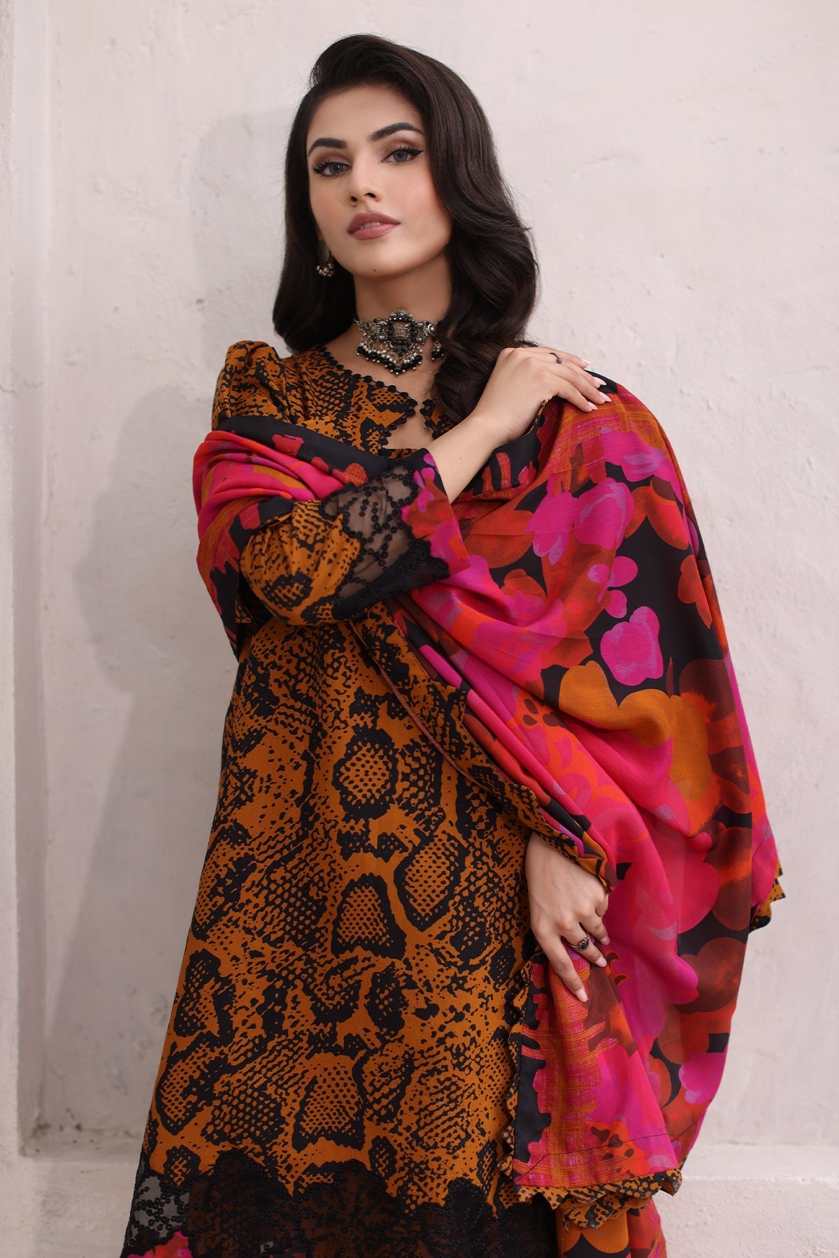 Charizma | Combination Winter Collection | CCW4-17 by Charizma - Designer Dress - Type: Ladies Clothes - Available at Libayah - 100% Original