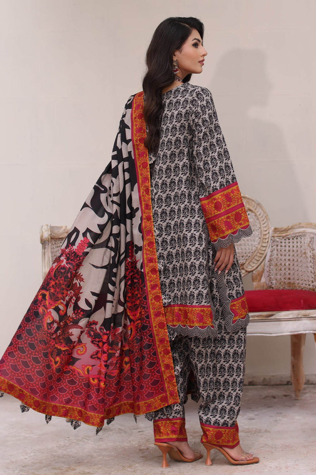 Charizma | Combination Winter Collection | CCW4-14 by Charizma - Designer Dress - Type: Ladies Clothes - Available at Libayah - 100% Original