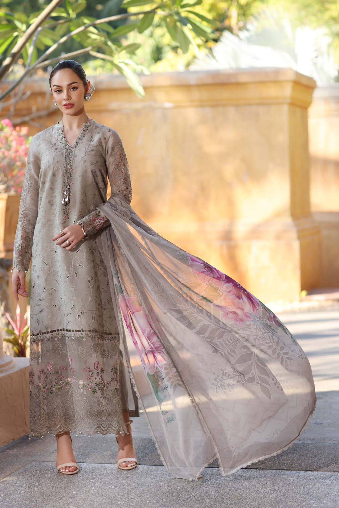 Noor by Saadia Asad | Eid Luxury Laserkari 25 | D1-B by Noor by Saadia Asad - Designer Dress - Type: Ladies Clothes - Available at Libayah - 100% Original