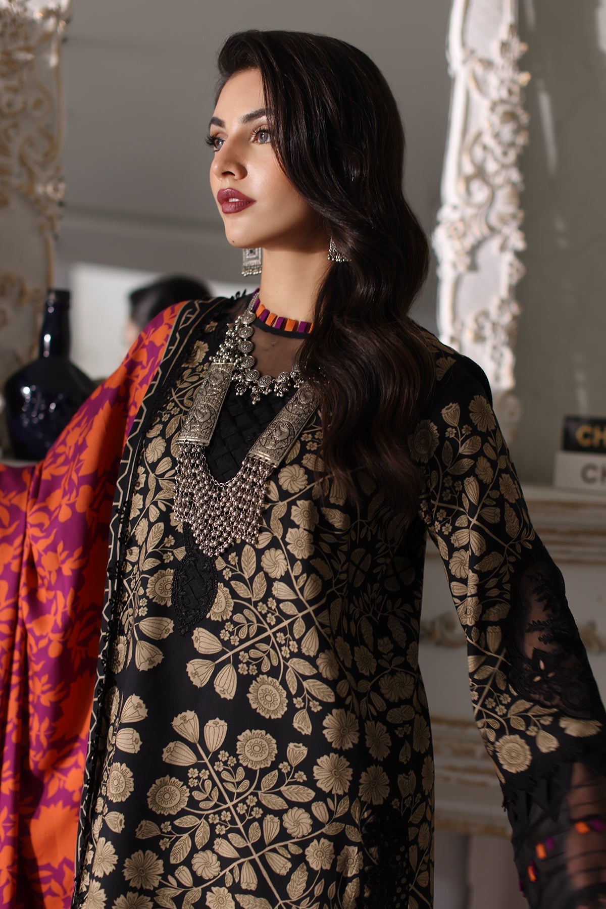 Charizma | Combination Winter Collection | CCW4-13 by Charizma - Designer Dress - Type: Ladies Clothes - Available at Libayah - 100% Original