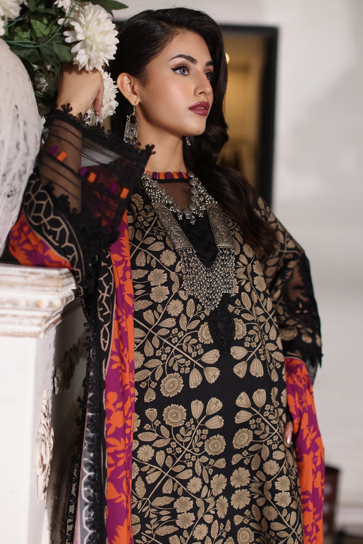 Charizma | Combination Winter Collection | CCW4-13 by Charizma - Designer Dress - Type: Ladies Clothes - Available at Libayah - 100% Original