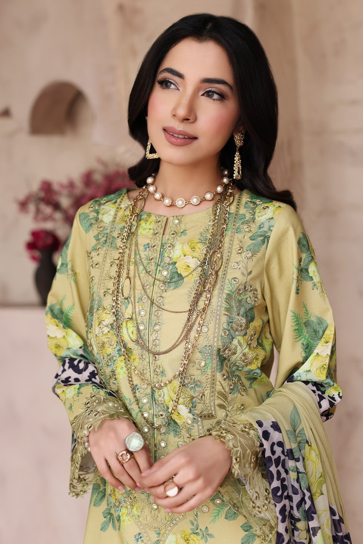 Charizma | Lawn Collection 24 | CCS4-15 by Charizma - Designer Dress - Type: Casuals - Available at Libayah - 100% Original